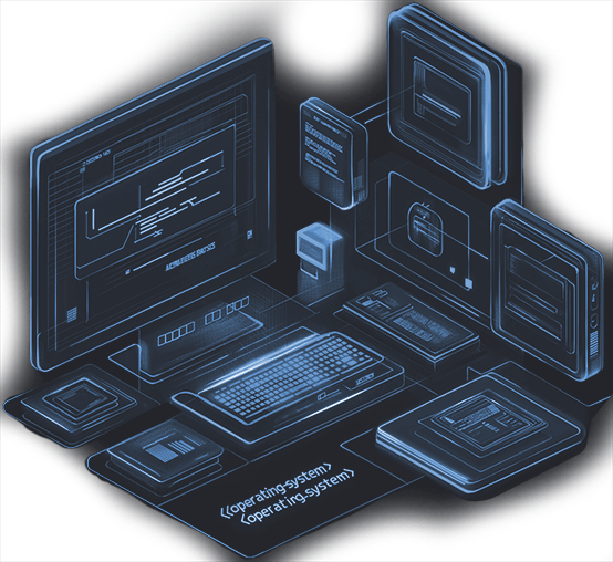 Image: Collage of Operating Systems and Various Devices and Screens